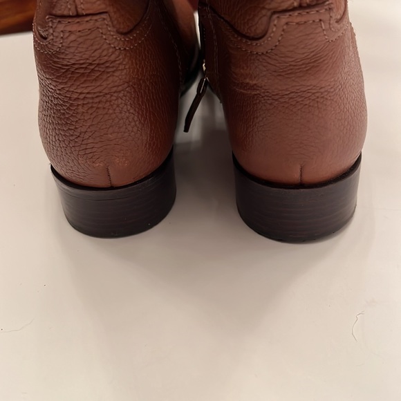 Tory Burch Jolie tall brown leather riding boots size 8 - Picture 9 of 10